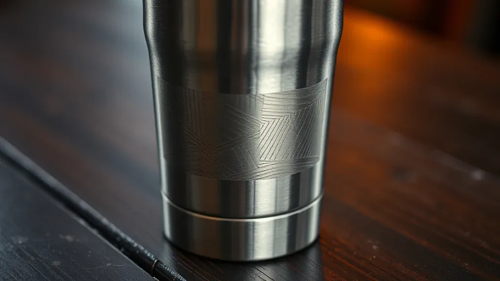 Tumblers: Engraved tumblers that stay sharp forever