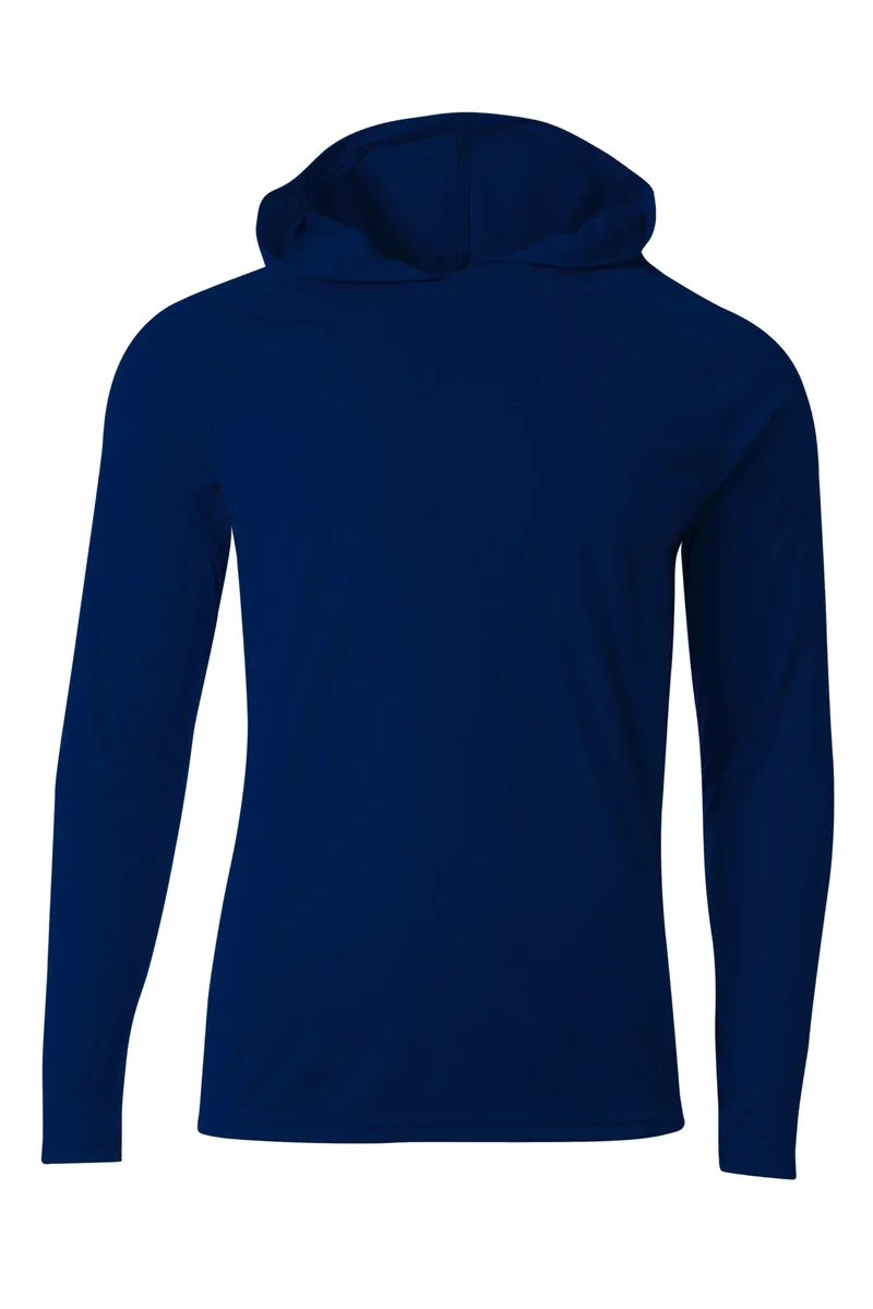 A4 Cooling Performance Long Sleeve Hooded Tee A4N3409 - additional view 5