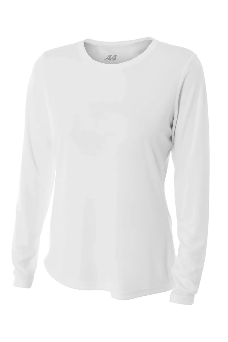 A4 Women's Cooling Performance Long Sleeve Tee A4NW3002 - additional view 4