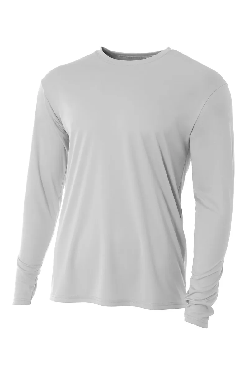A4 Youth Cooling Performance Long Sleeve Tee A4NB3165 - additional view 2