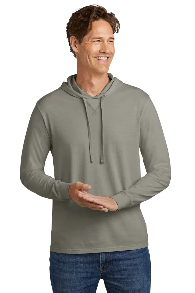 Allmade® Unisex Mineral Dye Organic Cotton Hoodie Tee AL6305 - additional view 2