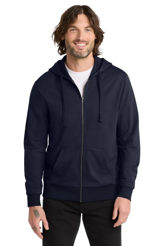 Allmade® Unisex Organic French Terry Full-Zip Hoodie AL4002 - additional view 2