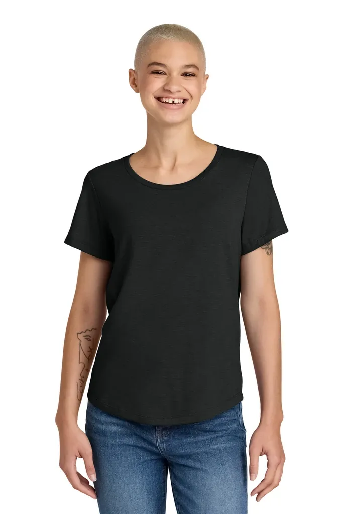Allmade® Women's Relaxed Tri-Blend Scoop Neck Tee AL2015 - additional view 5