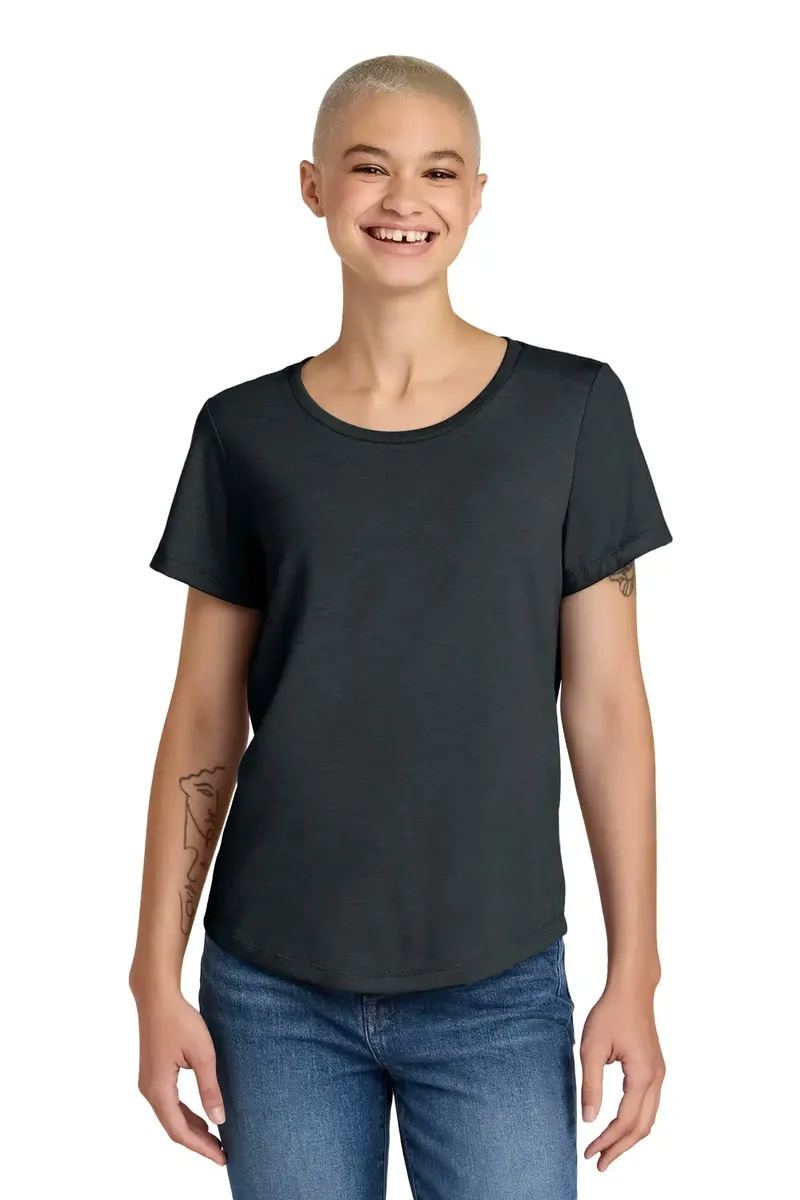 Allmade® Women's Relaxed Tri-Blend Scoop Neck Tee AL2015 - additional view 6