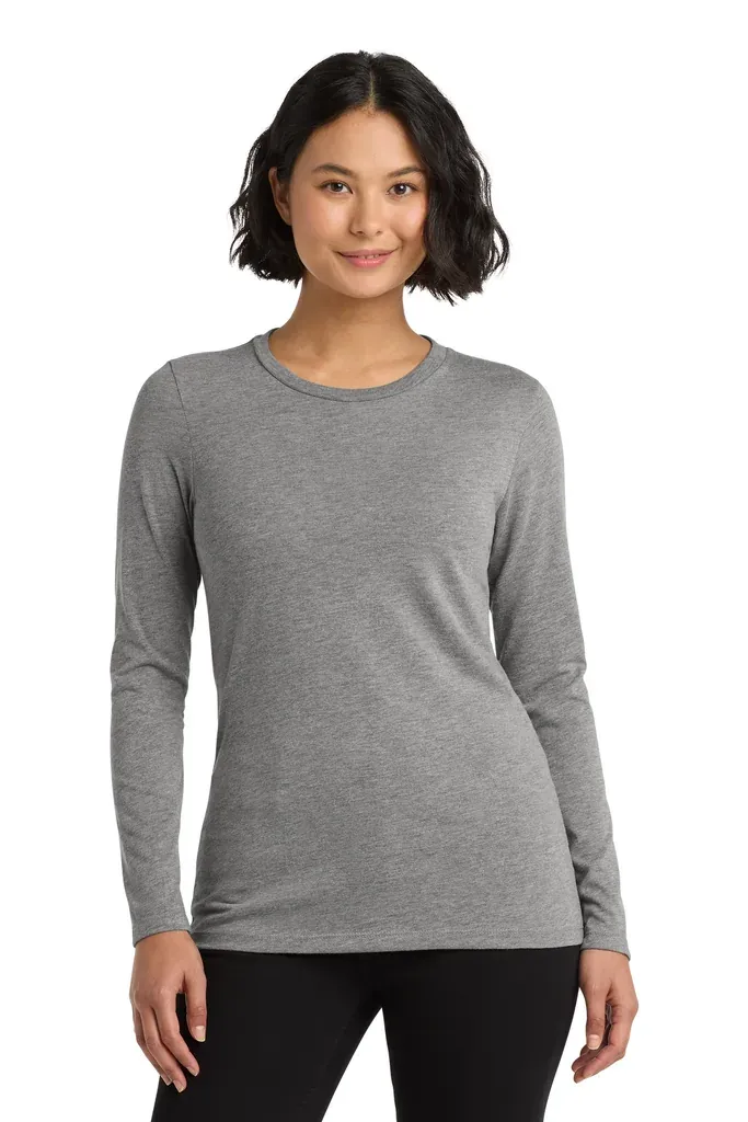 Allmade ®  Women's Tri-Blend Long Sleeve Tee AL6008 - additional view 7