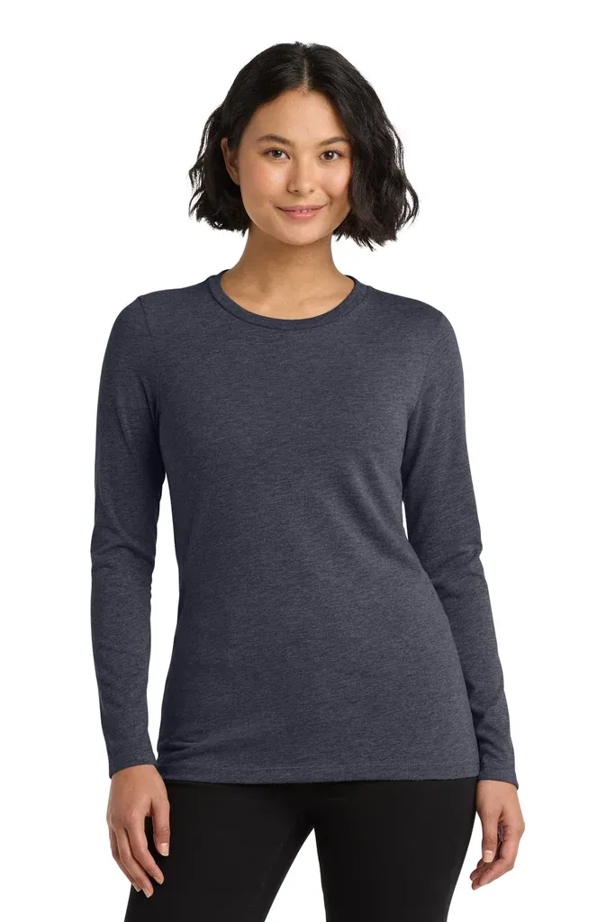 Allmade ®  Women's Tri-Blend Long Sleeve Tee AL6008 - additional view 3