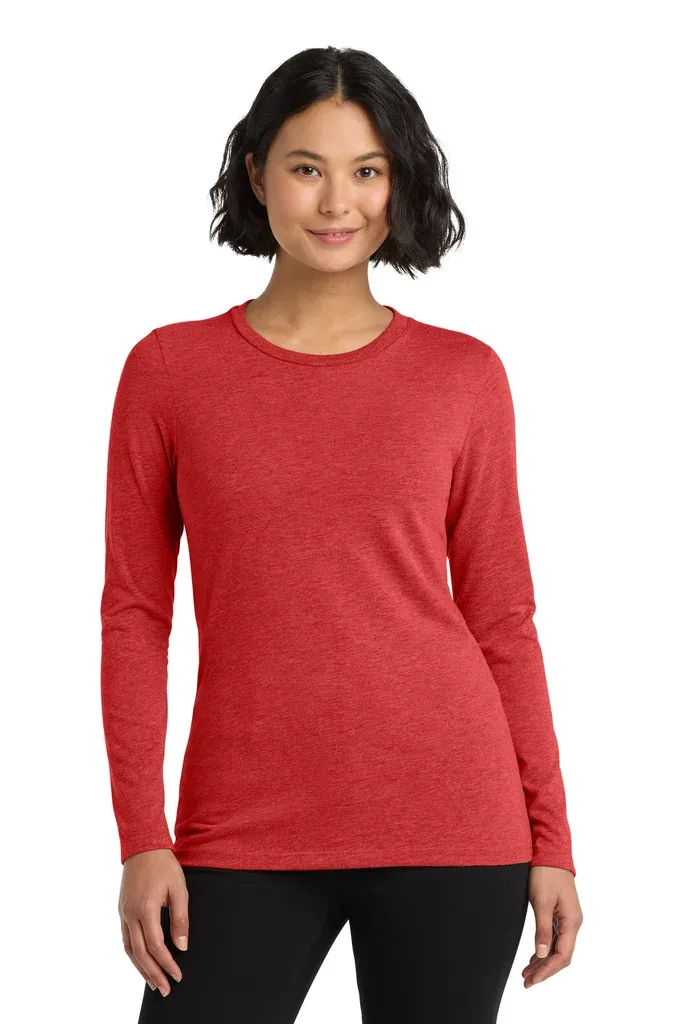 Allmade ®  Women's Tri-Blend Long Sleeve Tee AL6008 - additional view 4