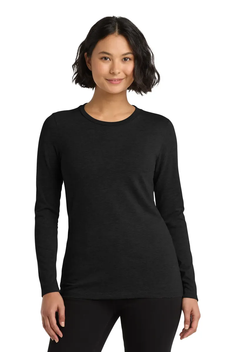 Allmade ®  Women's Tri-Blend Long Sleeve Tee AL6008 - additional view 1