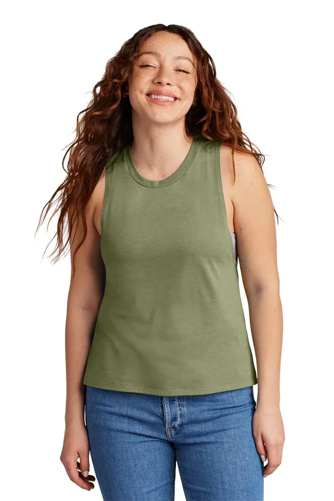 Allmade® Women's Tri-Blend Muscle Tank AL2020 - additional view 2