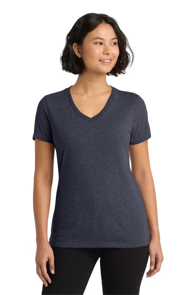 Allmade ® Women's Tri-Blend V-Neck Tee AL2018 - additional view 2