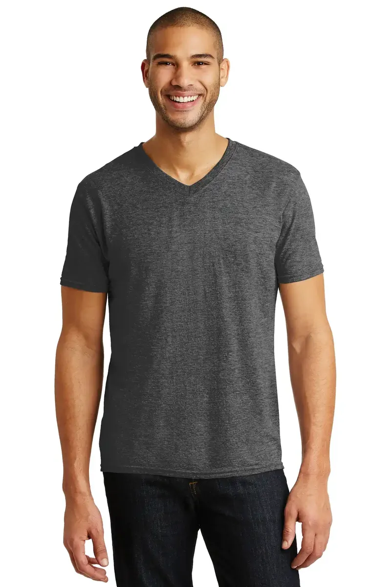 Anvil® Tri-Blend V-Neck Tee. 6752 - additional view 4