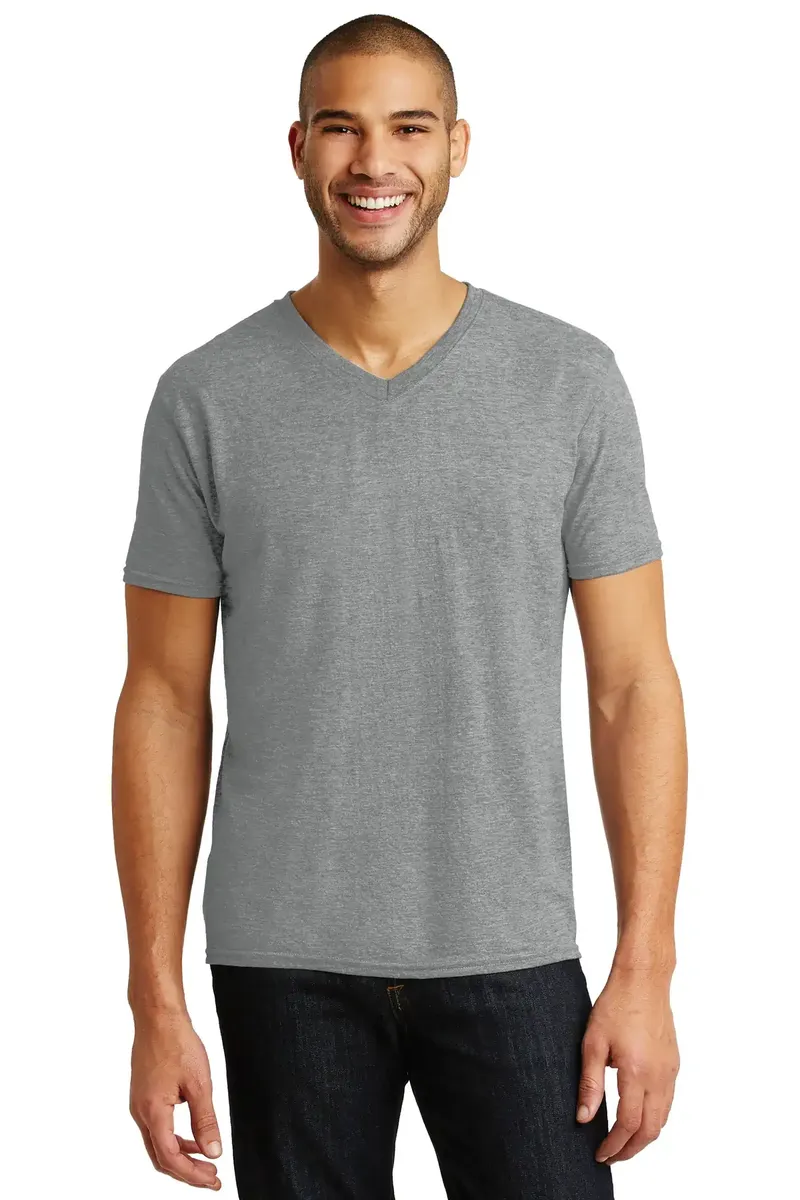 Anvil® Tri-Blend V-Neck Tee. 6752 - additional view 2