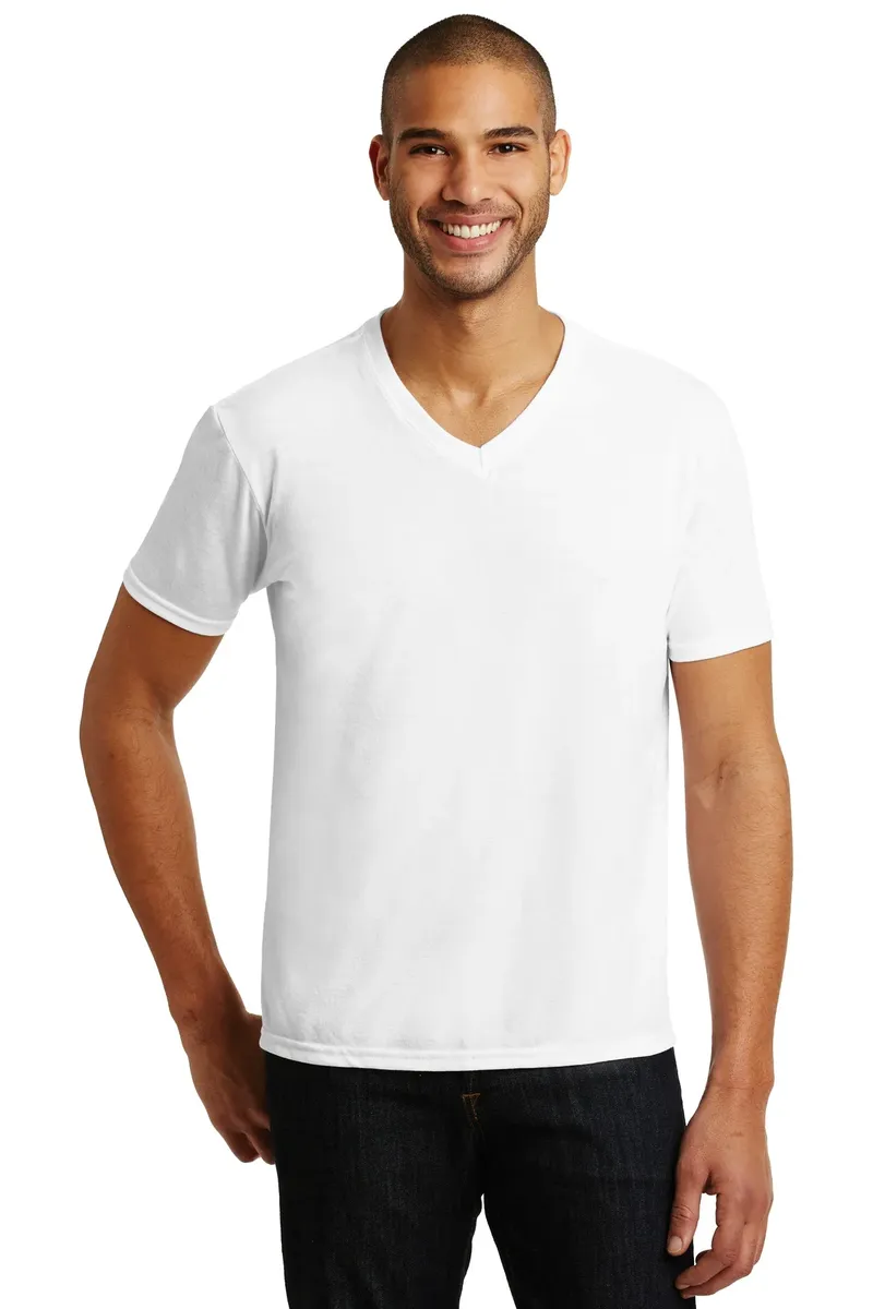 Anvil® Tri-Blend V-Neck Tee. 6752 - additional view 3
