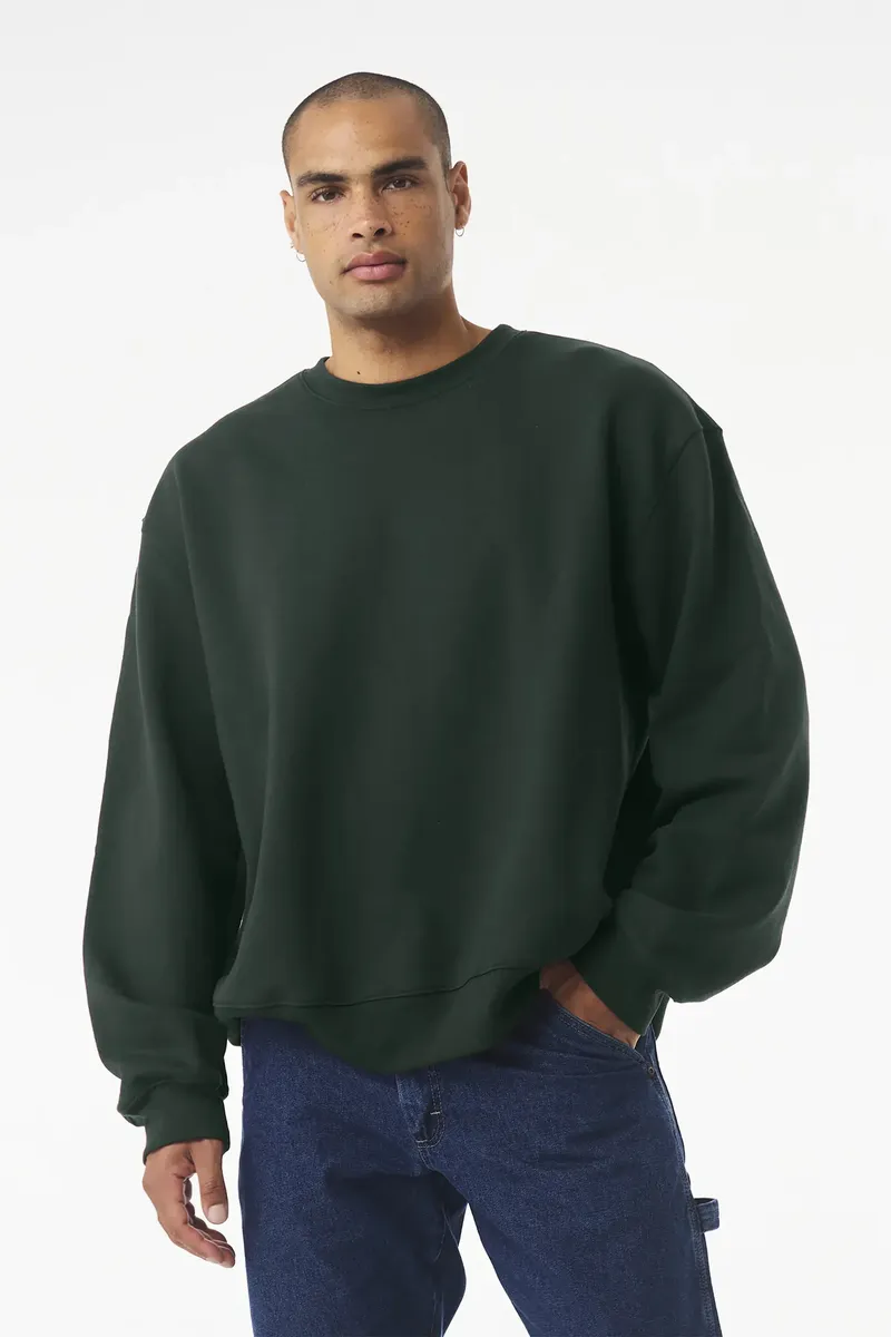 BELLA+CANVAS® Unisex 10-Ounce Heavyweight Crewneck Sweatshirt BC4711 - additional view 1