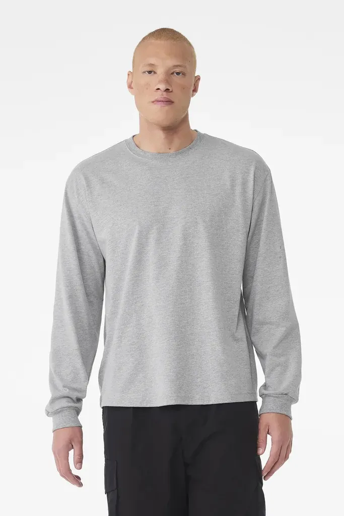 BELLA+CANVAS® Unisex 6-Ounce Heavyweight Long Sleeve Tee BC3511 - additional view 5