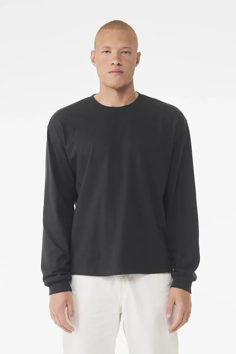 BELLA+CANVAS® Unisex 6-Ounce Heavyweight Long Sleeve Tee BC3511 - additional view 9