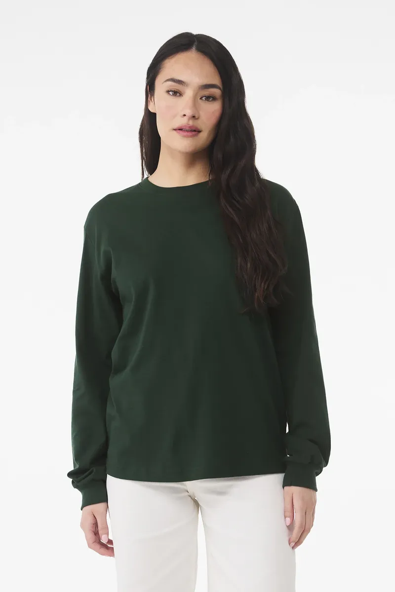 BELLA+CANVAS® Unisex 6-Ounce Heavyweight Long Sleeve Tee BC3511 - additional view 10