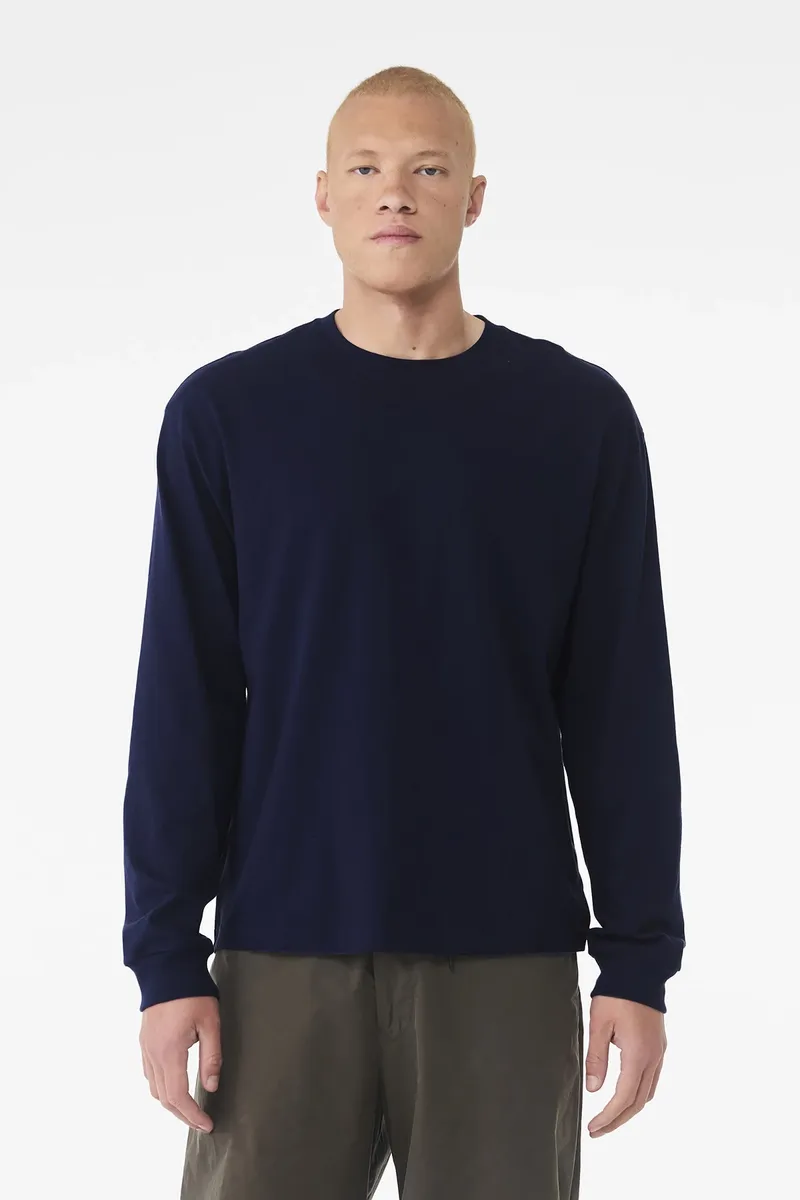 BELLA+CANVAS® Unisex 6-Ounce Heavyweight Long Sleeve Tee BC3511 - additional view 2