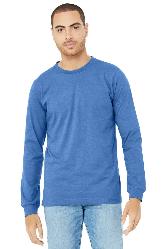 BELLA+CANVAS® Unisex Heather CVC Long Sleeve Tee BC3501CVC - additional view 22