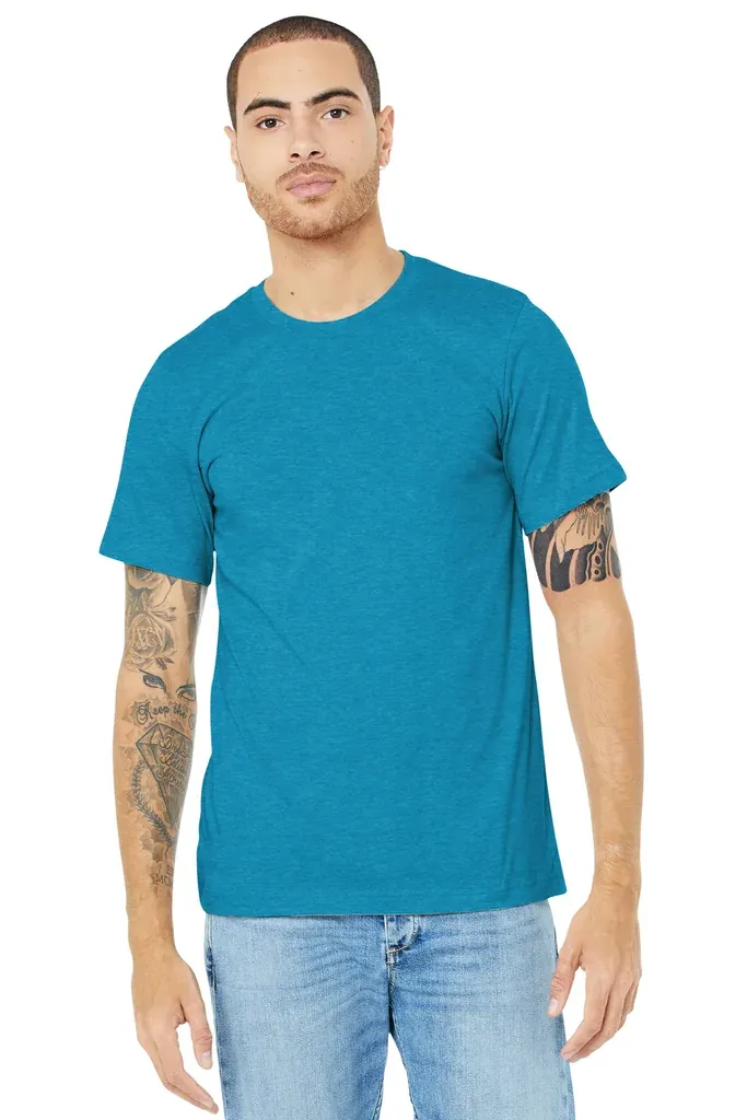 BELLA+CANVAS ® Unisex Heather CVC Short Sleeve Tee. BC3001CVC - additional view 14