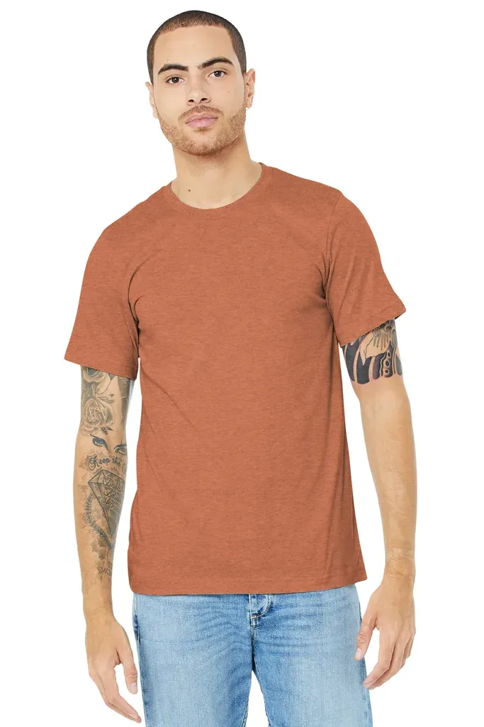 BELLA+CANVAS ® Unisex Heather CVC Short Sleeve Tee. BC3001CVC - additional view 24