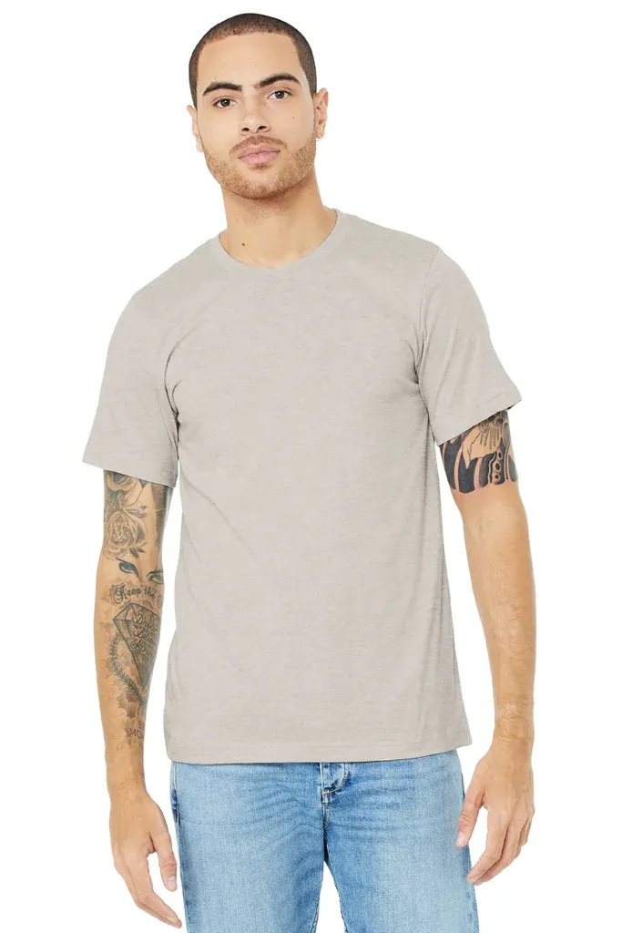 BELLA+CANVAS ® Unisex Heather CVC Short Sleeve Tee. BC3001CVC - additional view 20