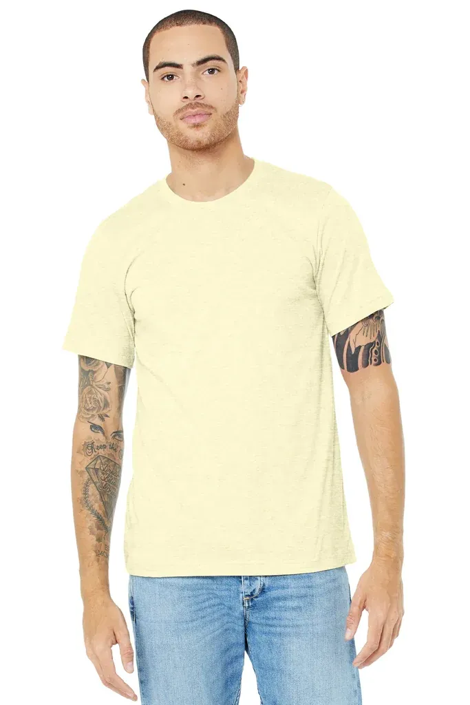BELLA+CANVAS ® Unisex Heather CVC Short Sleeve Tee. BC3001CVC - additional view 21