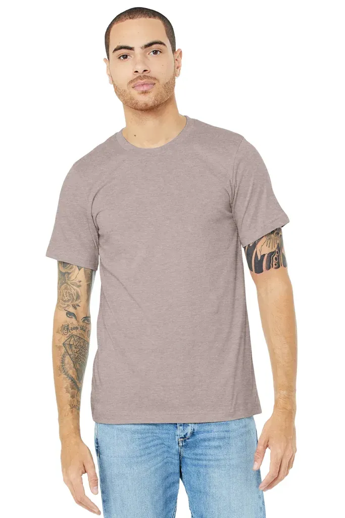 BELLA+CANVAS ® Unisex Heather CVC Short Sleeve Tee. BC3001CVC - additional view 17