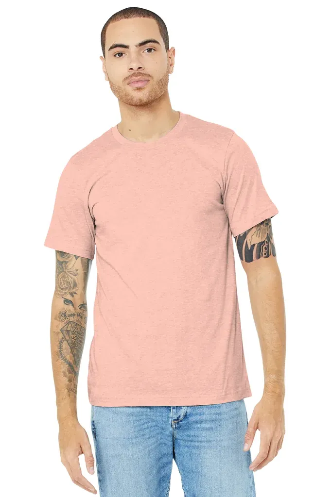 BELLA+CANVAS ® Unisex Heather CVC Short Sleeve Tee. BC3001CVC - additional view 13
