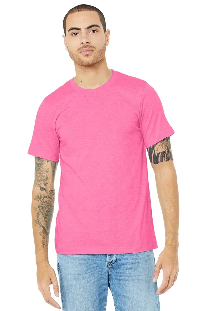 BELLA+CANVAS ® Unisex Heather CVC Short Sleeve Tee. BC3001CVC - additional view 19