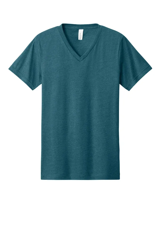 BELLA+CANVAS® Unisex Heather CVC V-Neck Tee BC3005CVC - additional view 5