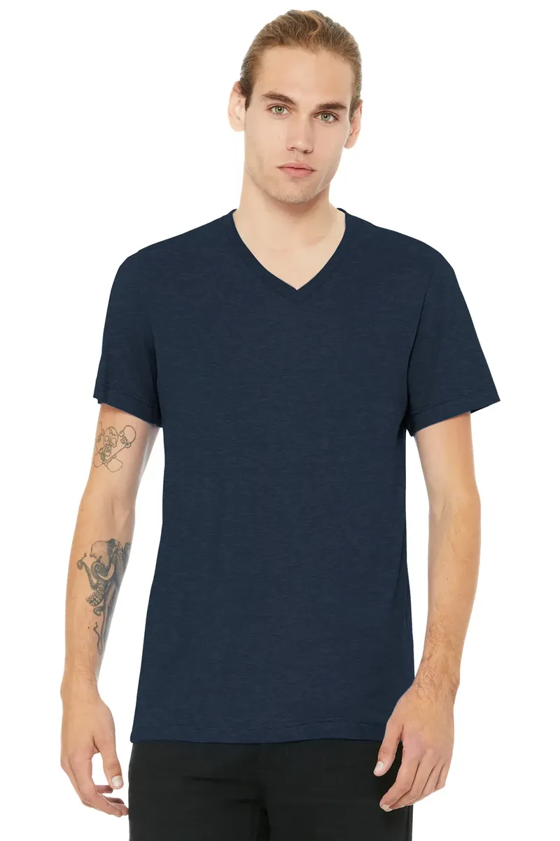BELLA+CANVAS® Unisex Heather CVC V-Neck Tee BC3005CVC - additional view 11