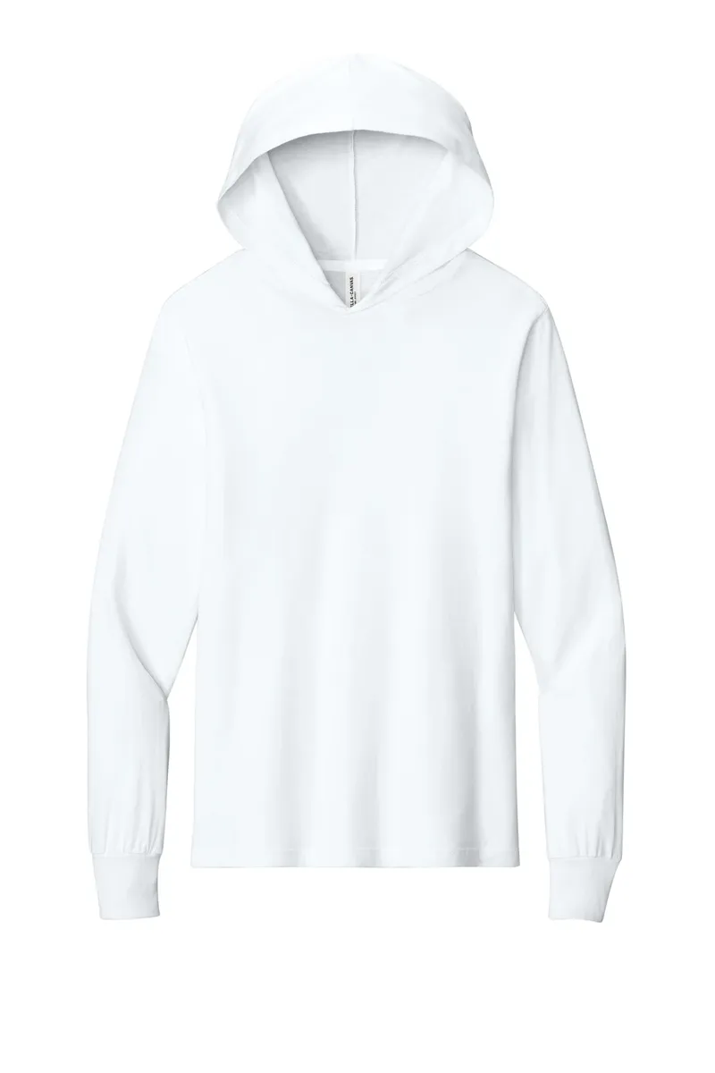BELLA+CANVAS ® Unisex Jersey Long Sleeve Hoodie. BC3512 - additional view 2