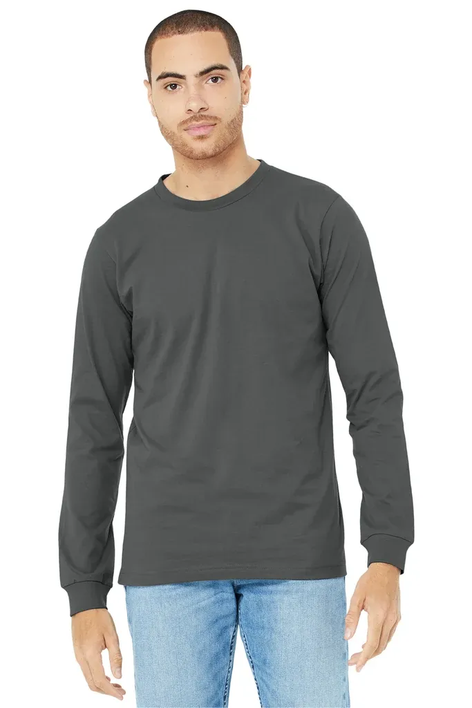 BELLA+CANVAS ® Unisex Jersey Long Sleeve Tee. BC3501 - additional view 11