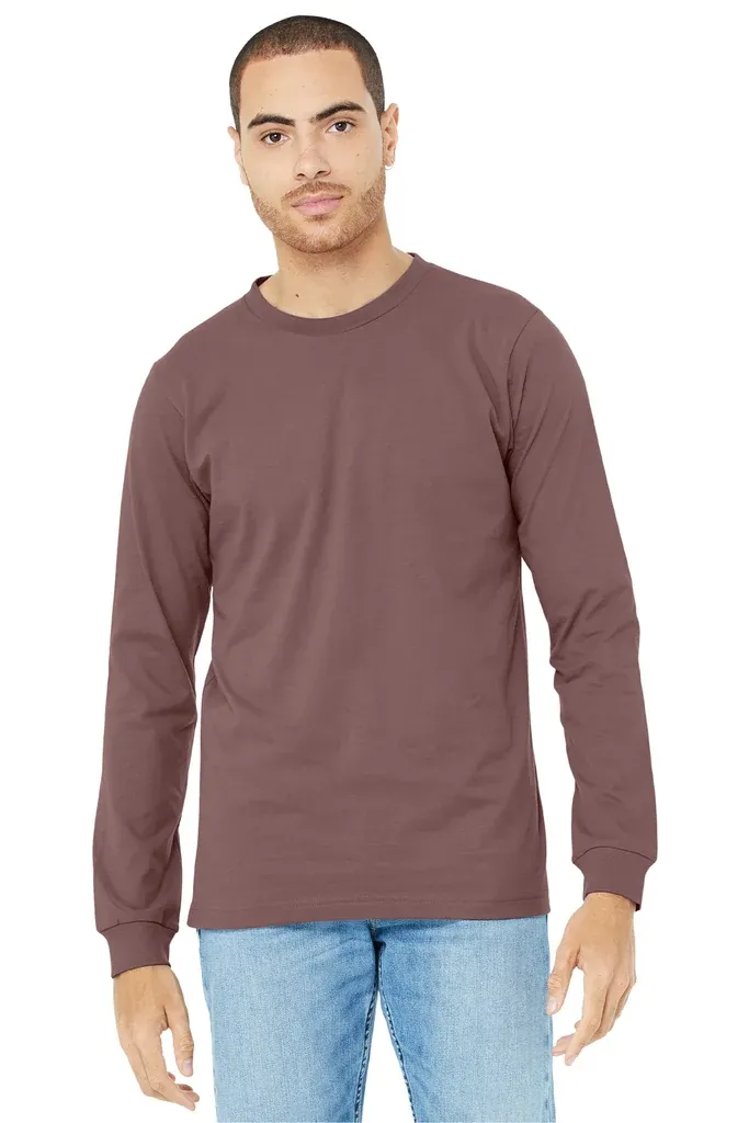BELLA+CANVAS ® Unisex Jersey Long Sleeve Tee. BC3501 - additional view 8