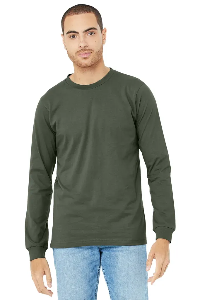 BELLA+CANVAS ® Unisex Jersey Long Sleeve Tee. BC3501 - additional view 22