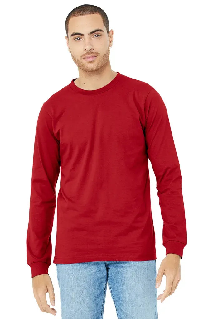 BELLA+CANVAS ® Unisex Jersey Long Sleeve Tee. BC3501 - additional view 10