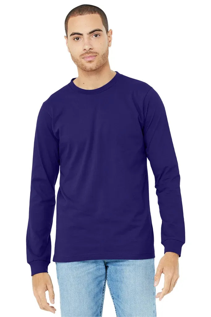 BELLA+CANVAS ® Unisex Jersey Long Sleeve Tee. BC3501 - additional view 23