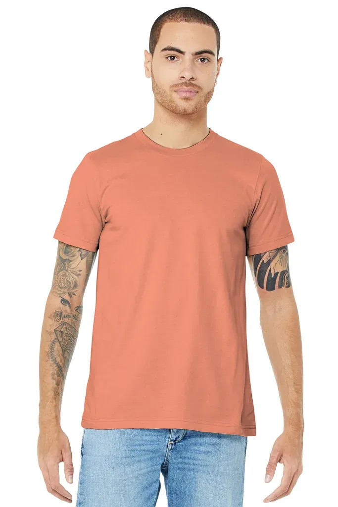 BELLA+CANVAS ® Unisex Jersey Short Sleeve Tee. BC3001 - additional view 4