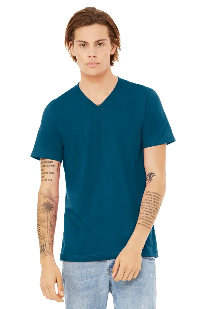 BELLA+CANVAS ® Unisex Jersey Short Sleeve V-Neck Tee. BC3005 - additional view 10