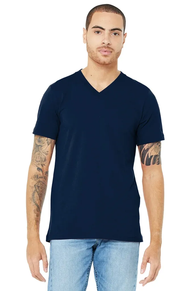 BELLA+CANVAS ® Unisex Jersey Short Sleeve V-Neck Tee. BC3005 - additional view 16