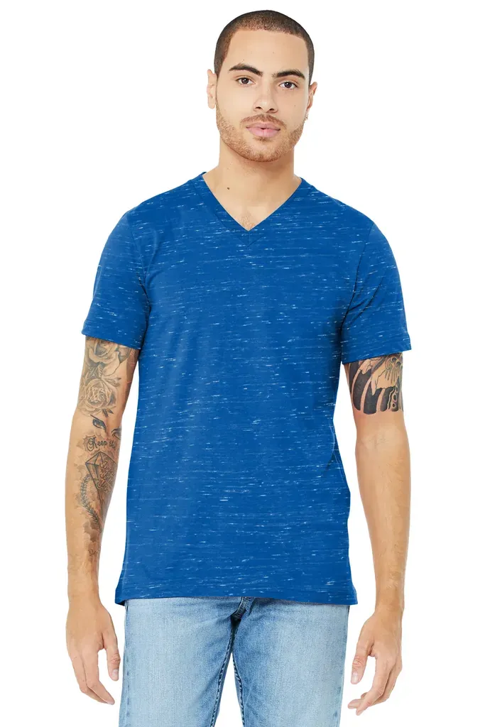 BELLA+CANVAS ® Unisex Jersey Short Sleeve V-Neck Tee. BC3005 - additional view 12