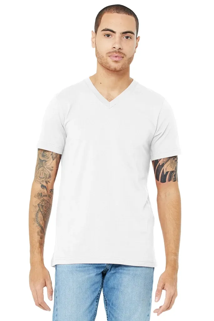 BELLA+CANVAS ® Unisex Jersey Short Sleeve V-Neck Tee. BC3005 - additional view 7