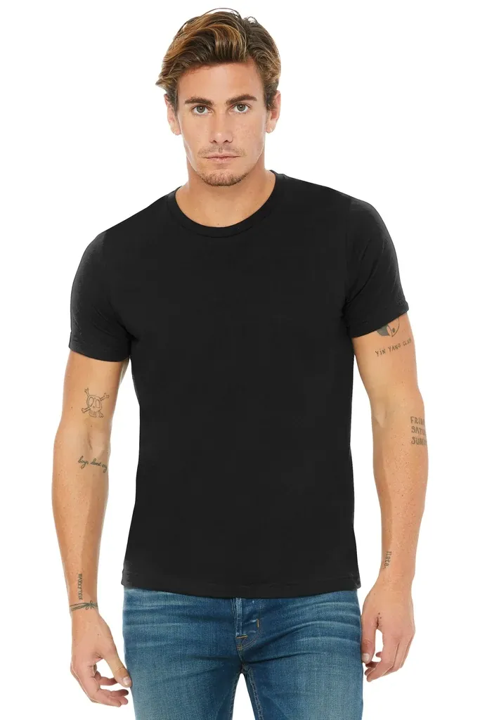 BELLA+CANVAS ® Unisex Poly-Cotton Short Sleeve Tee. BC3650 - additional view 2