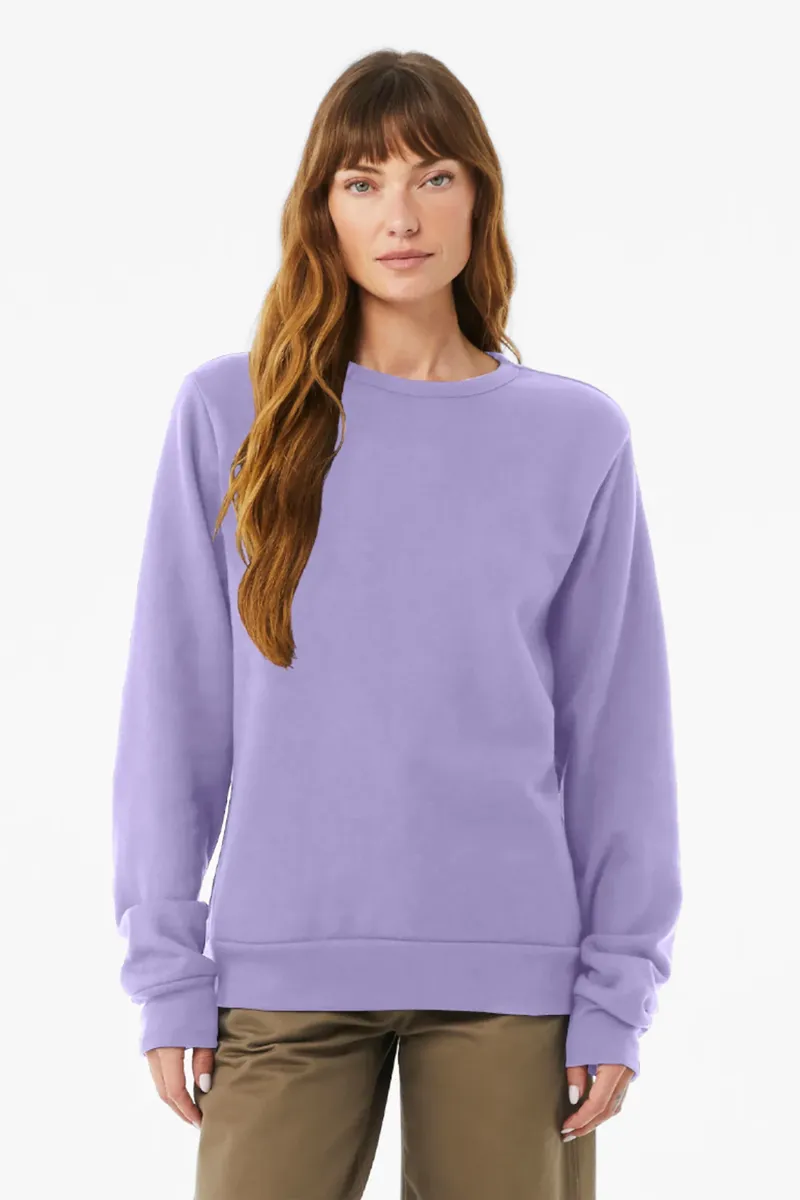 BELLA+CANVAS® Unisex Sponge Fleece Classic Crewneck Sweatshirt BC3911 - additional view 1