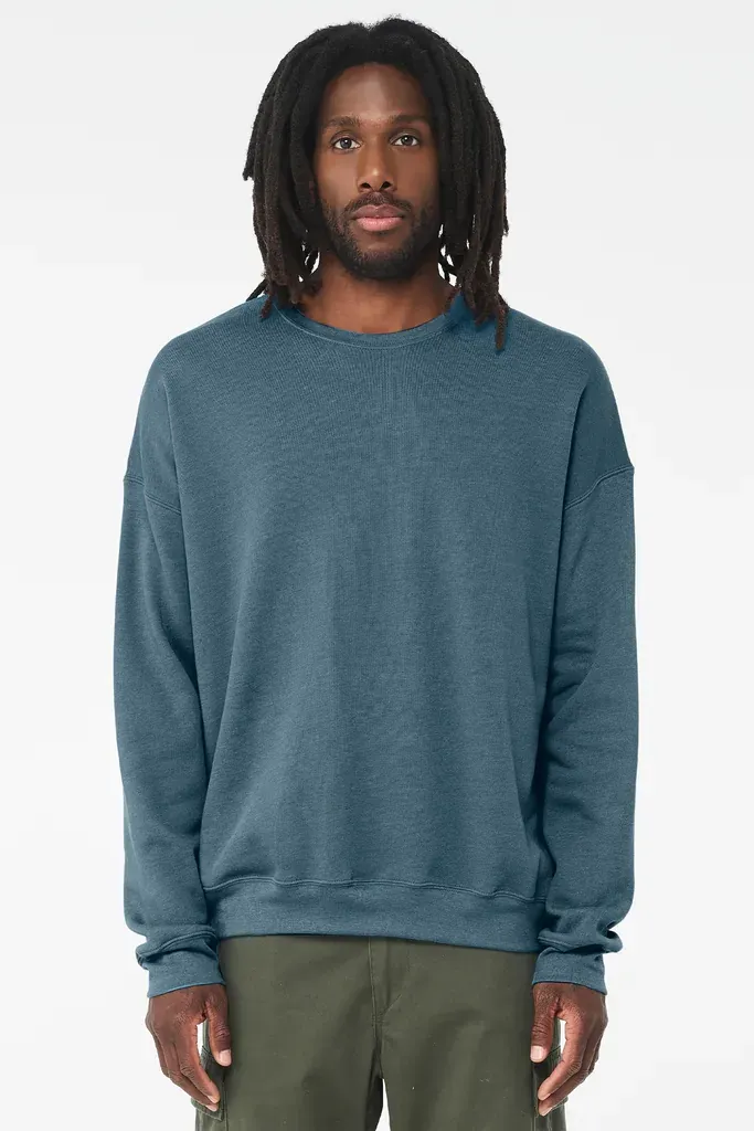 BELLA+CANVAS ® Unisex Sponge Fleece Drop Shoulder Sweatshirt. BC3945 - additional view 3