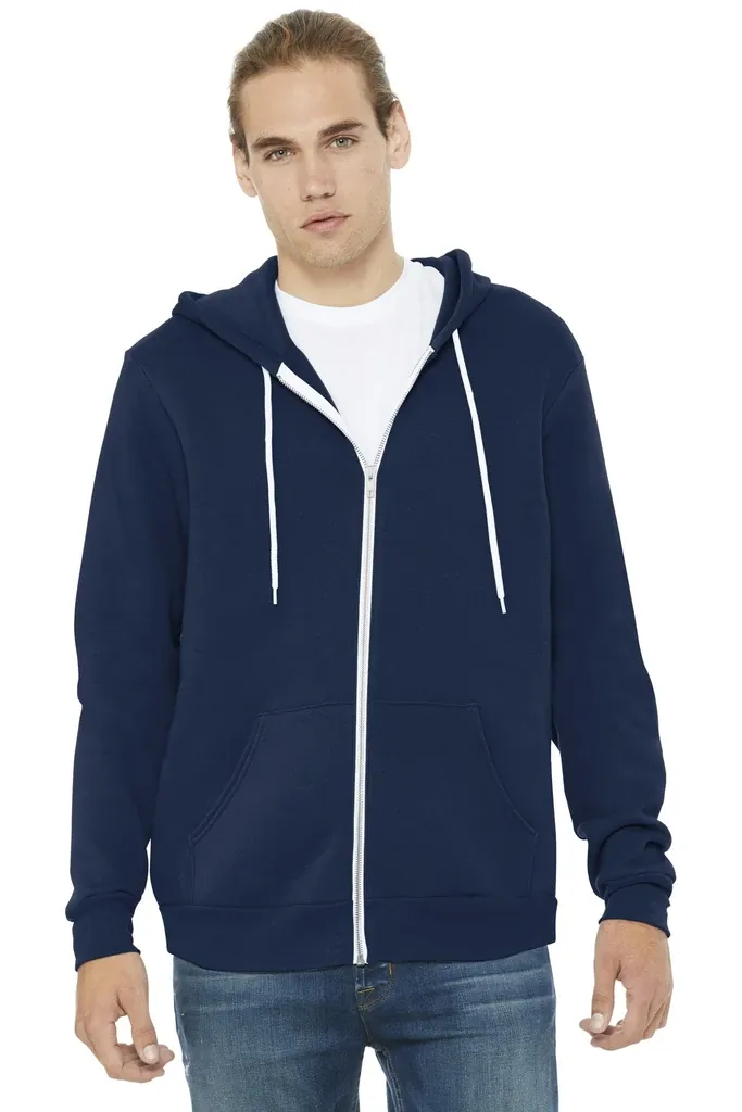 BELLA+CANVAS ® Unisex Sponge Fleece Full-Zip Hoodie. BC3739 - additional view 14