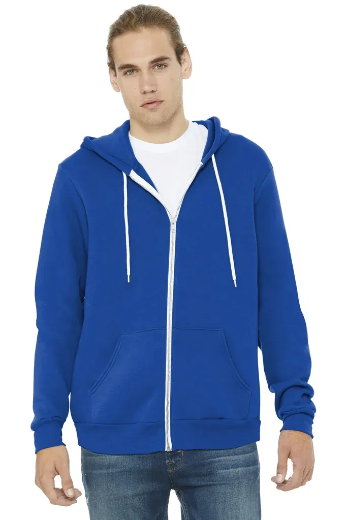 BELLA+CANVAS ® Unisex Sponge Fleece Full-Zip Hoodie. BC3739 - additional view 11