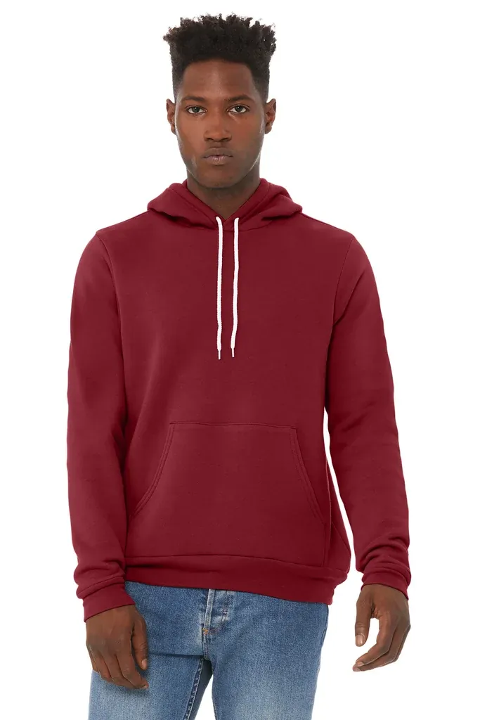 BELLA+CANVAS ® Unisex Sponge Fleece Pullover Hoodie. BC3719 - additional view 23