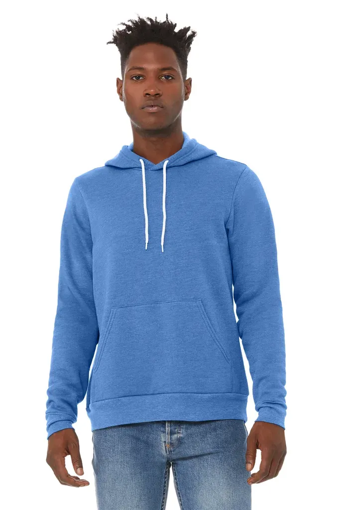 BELLA+CANVAS ® Unisex Sponge Fleece Pullover Hoodie. BC3719 - additional view 21